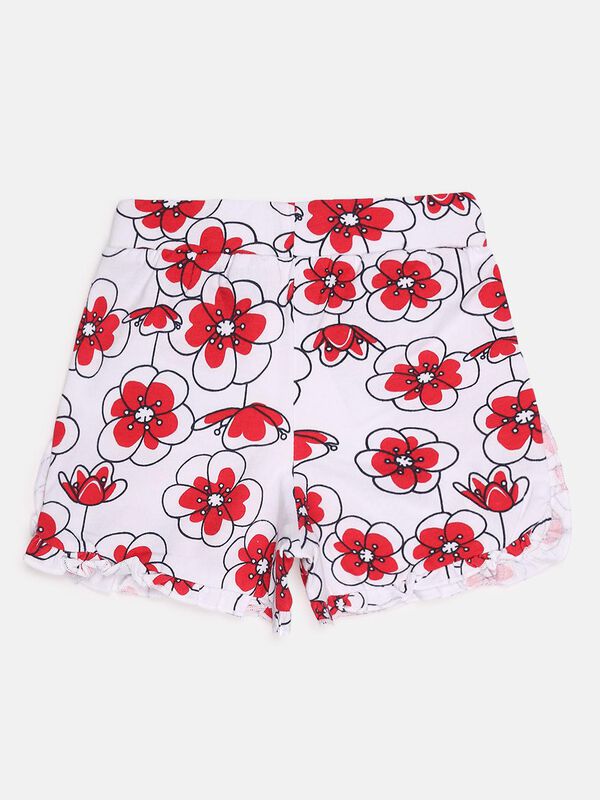 Floral Print Shorts image number 1